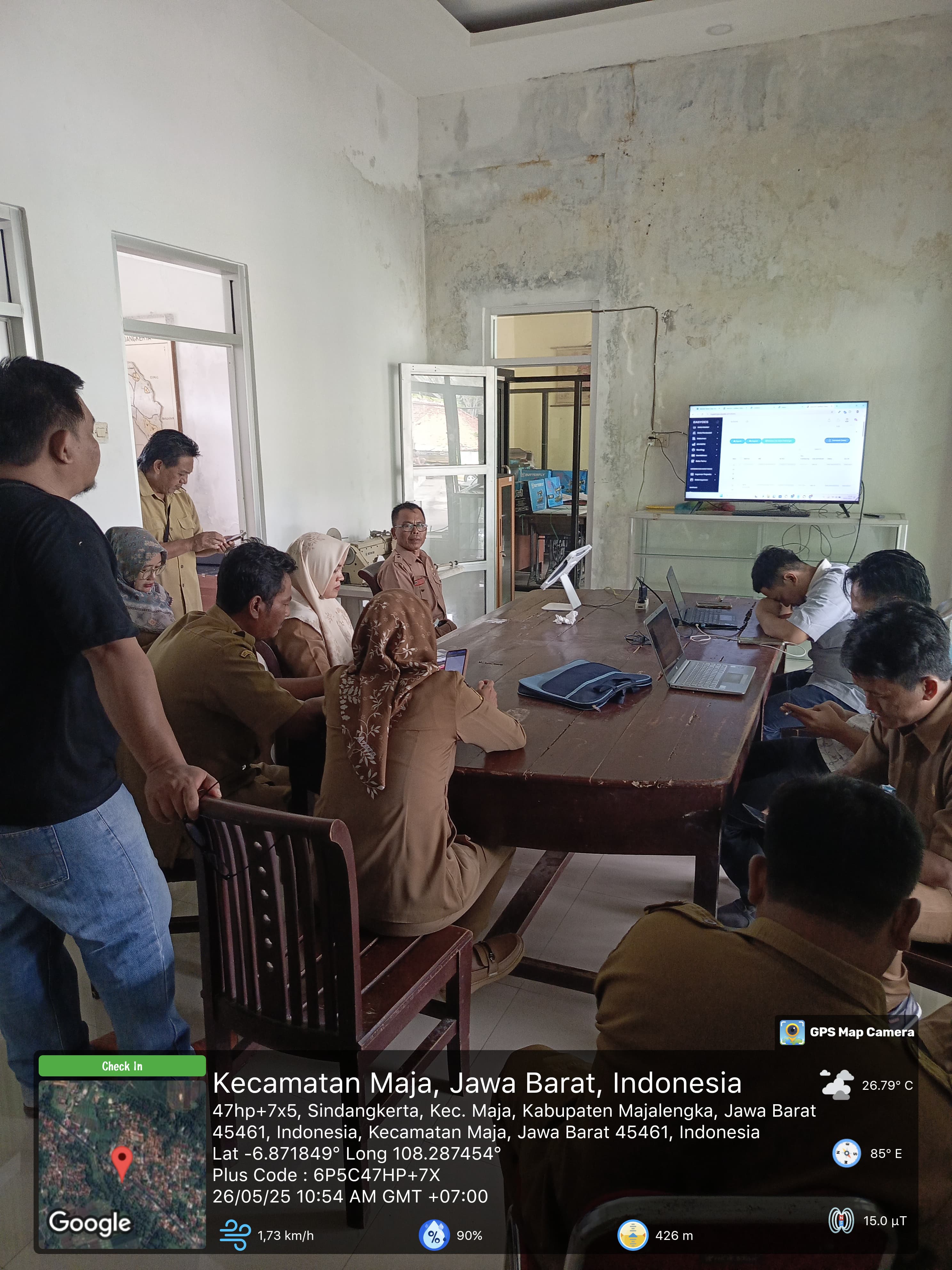 Pelatihan EASYDES Desa Digital Sindangkerta